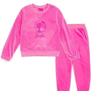Barbie Vibrant Pink Kids Pajama Set